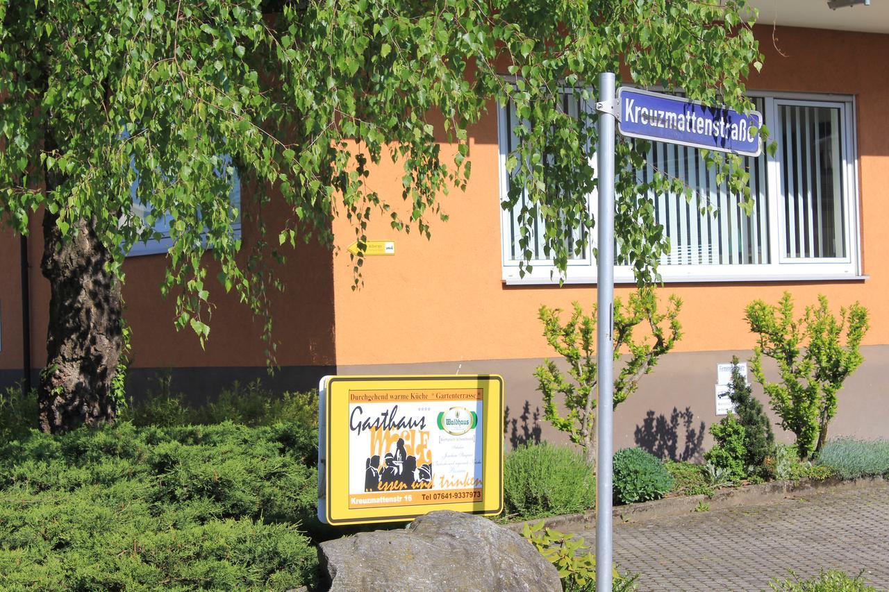 Gasthaus Moesle Reute  Bagian luar foto