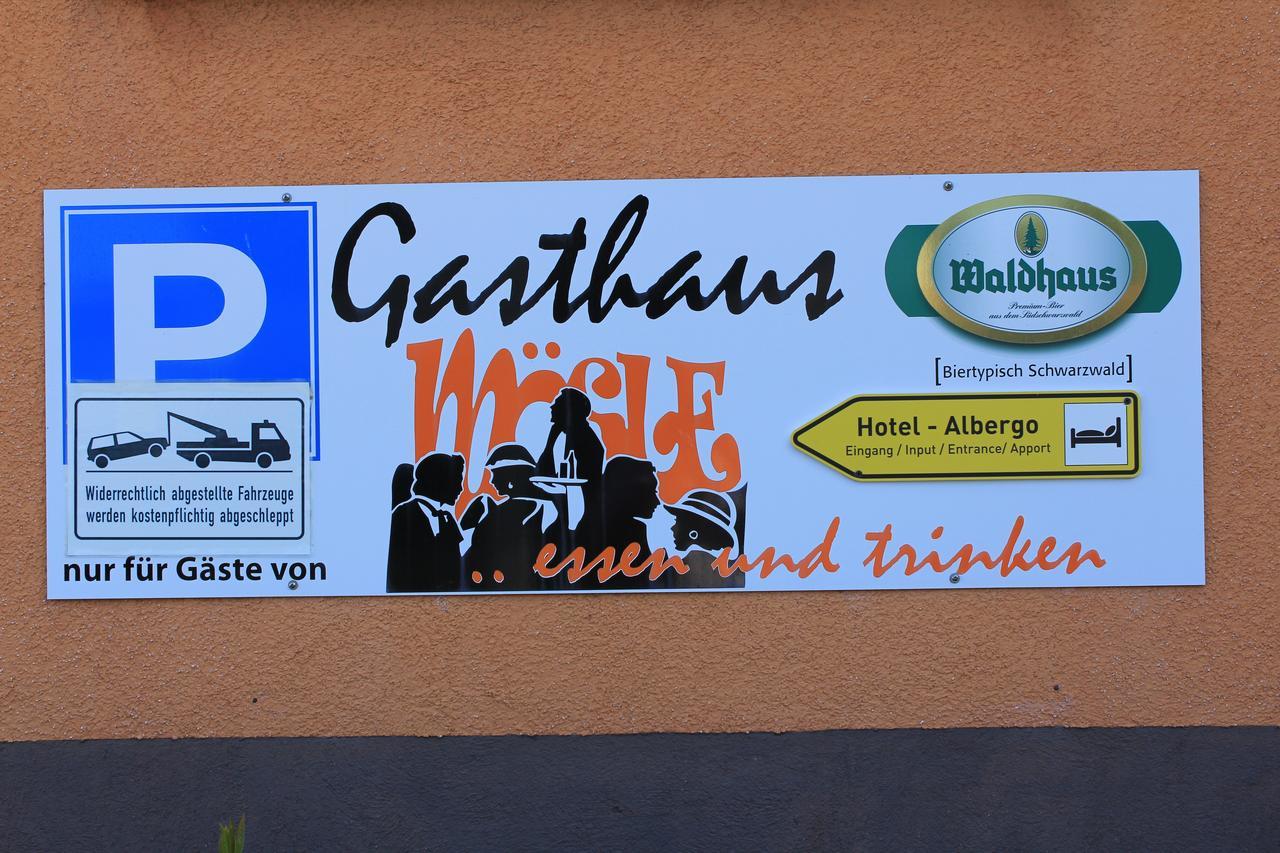 Gasthaus Moesle Reute  Bagian luar foto